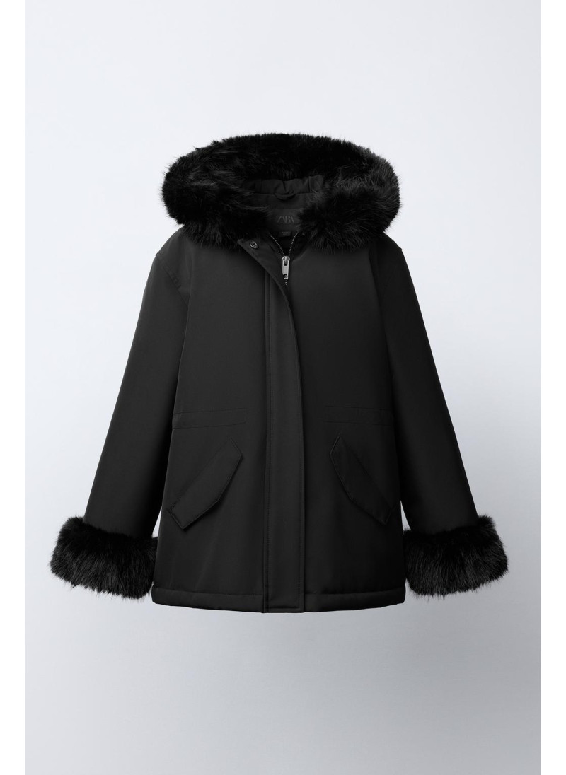 ПАРКА С КАПЮШОНОМ И ИСКУССТ...