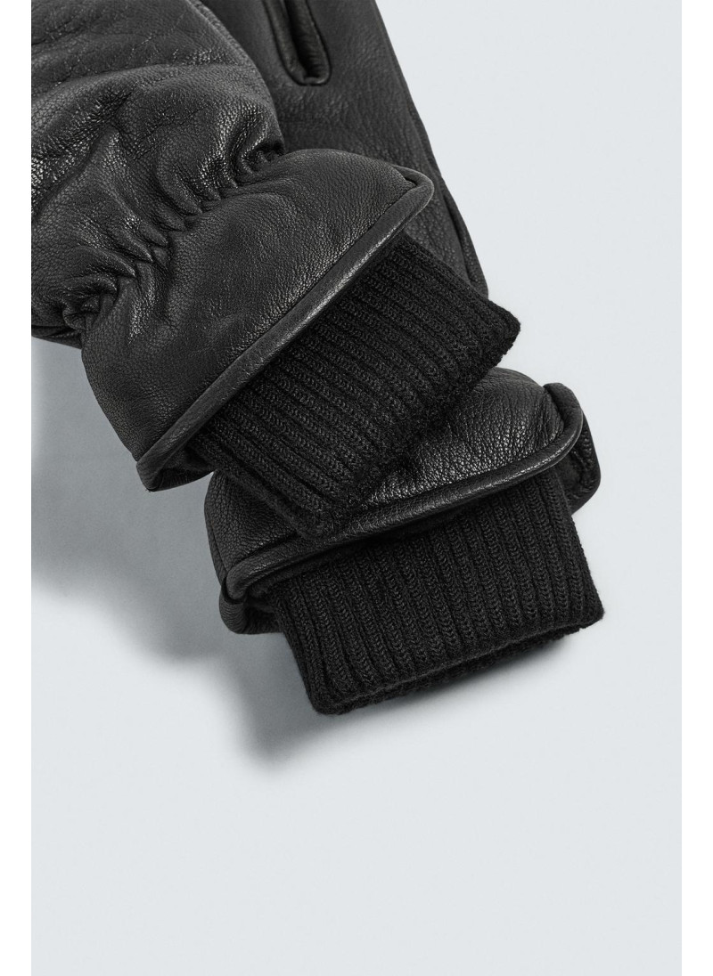 КОМБИНИРОВАННЫЕ КОЖАНЫЕ ПЕРЧАТКИ КОМБИНИРОВАННЫЕ КОЖАНЫЕ ПЕРЧАТКИ