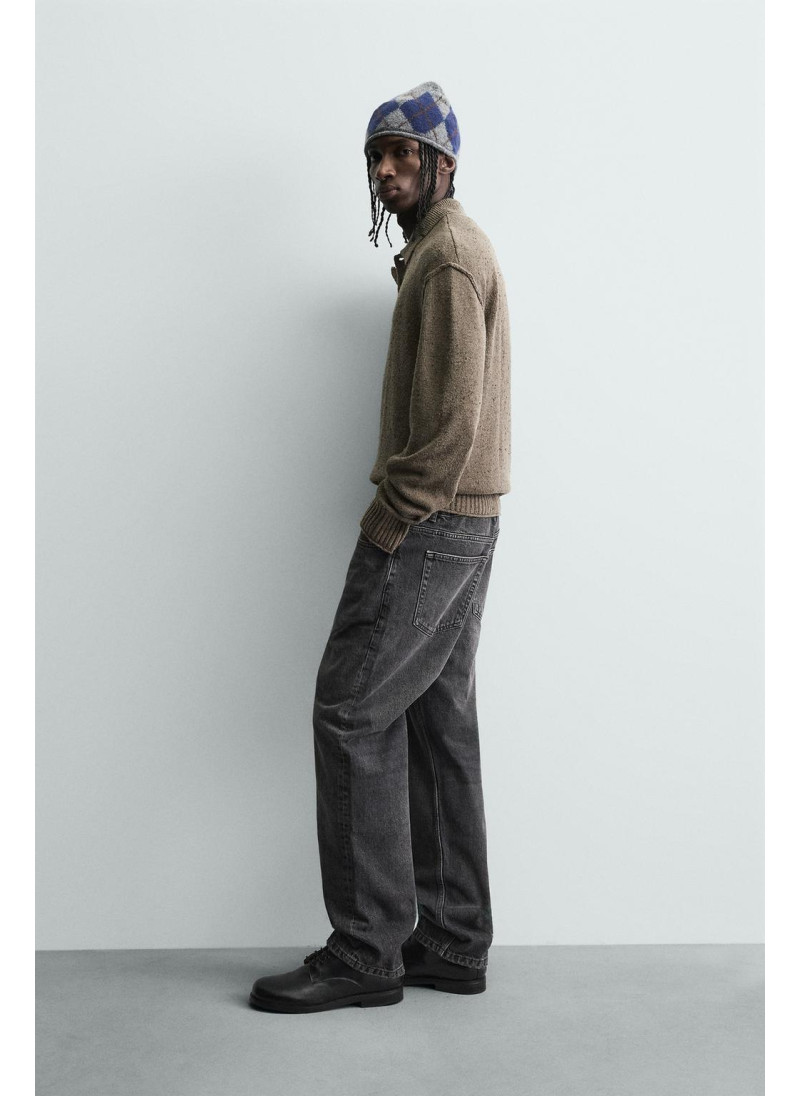 ТРИКОТАЖНОЕ ПОЛО СВОБОДНОГО КРОЯ ТРИКОТАЖНОЕ ПОЛО СВОБОДНОГО КРОЯ