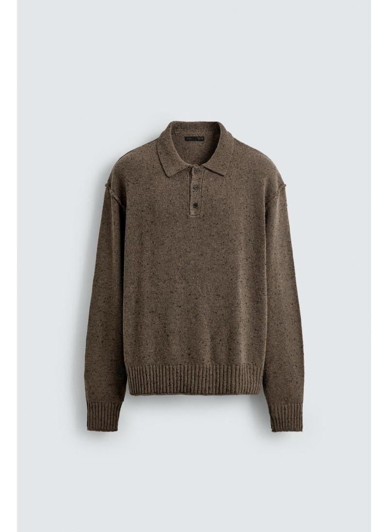 ТРИКОТАЖНОЕ ПОЛО СВОБОДНОГО КРОЯ ТРИКОТАЖНОЕ ПОЛО СВОБОДНОГО КРОЯ