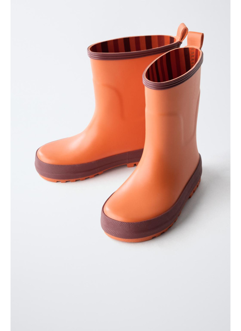 Резиновые сапоги в полоску Резиновые сапоги в полоску