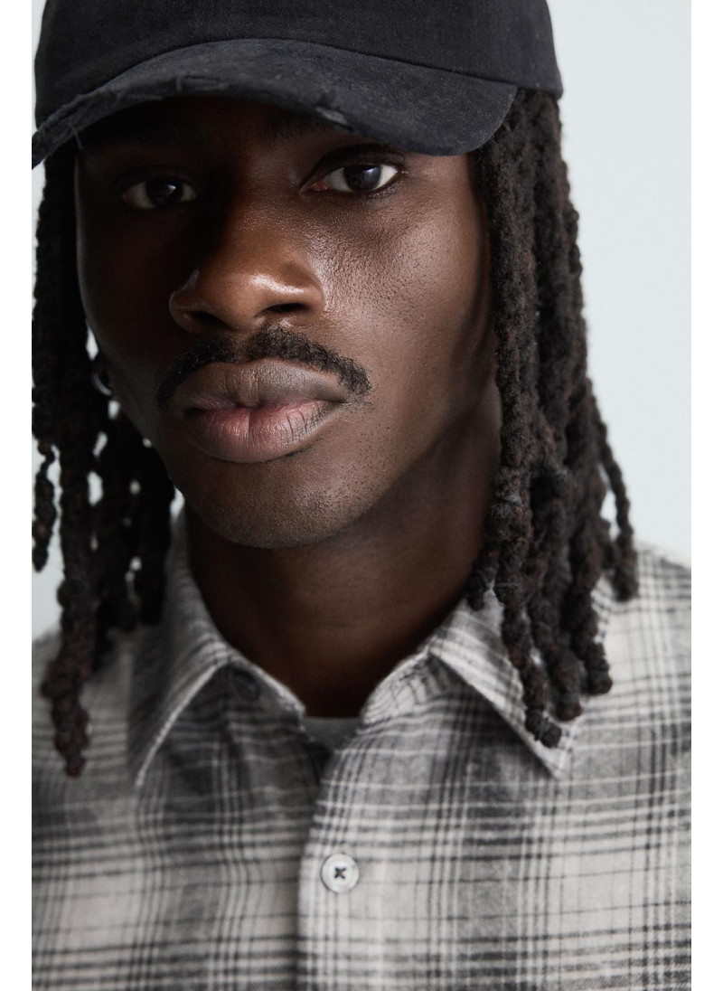 Рубашка в клетку свободного кроя Рубашка в клетку свободного кроя