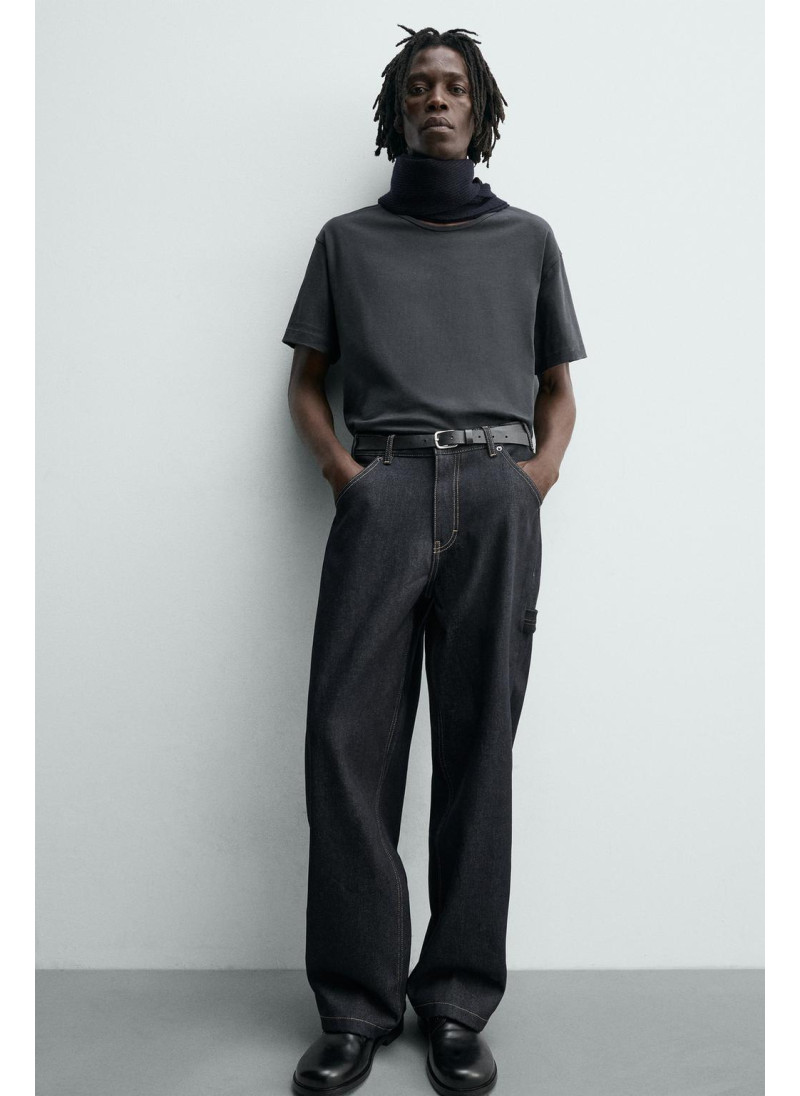 ДЖИНСЫ CARPINTERO BAGGY FIT С ДЕКОРАТИВНОЙ СТРОЧКОЙ ДЖИНСЫ CARPINTERO BAGGY FIT С ДЕКОРАТИВНОЙ СТРОЧКОЙ