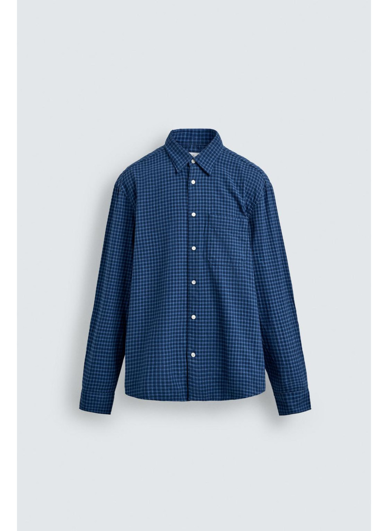 Рубашка в клетку из фланели Рубашка в клетку из фланели