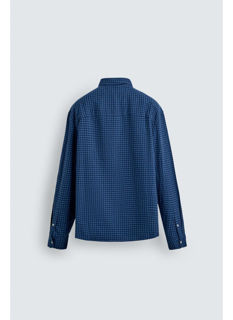 Рубашка в клетку из фланели Рубашка в клетку из фланели