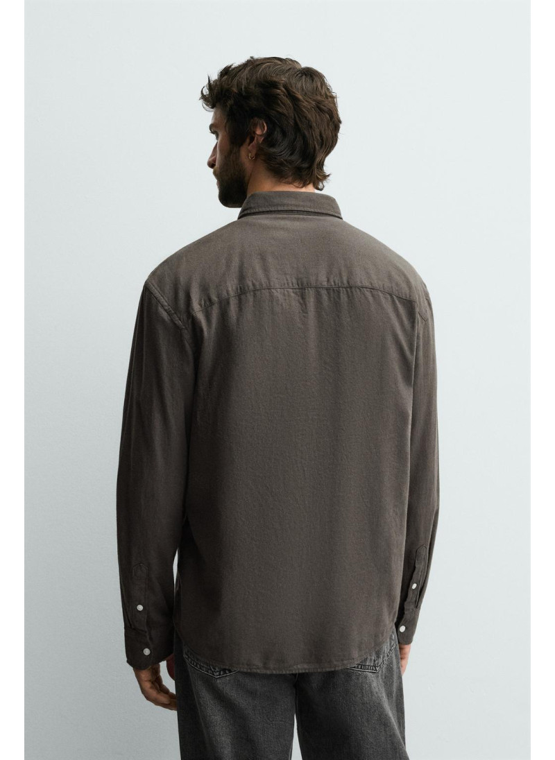 Рубашка в клетку из фланели Рубашка в клетку из фланели