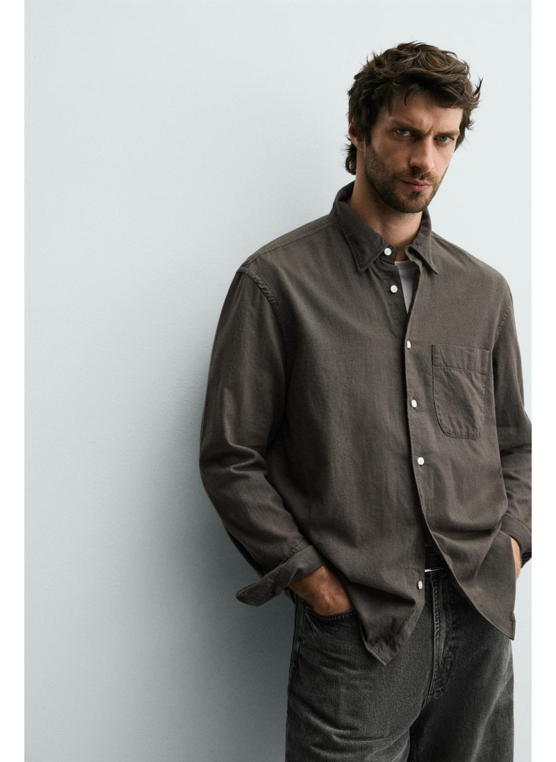 Рубашка в клетку из фланели Рубашка в клетку из фланели