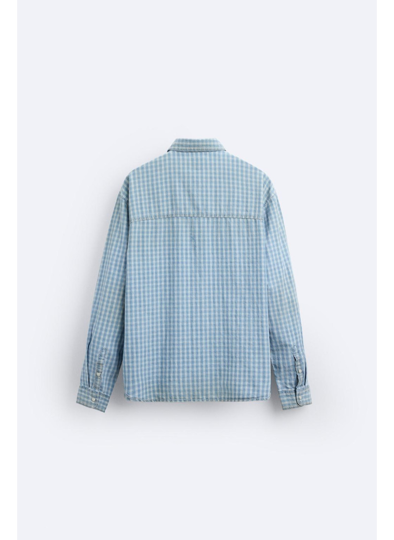 Рубашка в клетку из фланели Рубашка в клетку из фланели