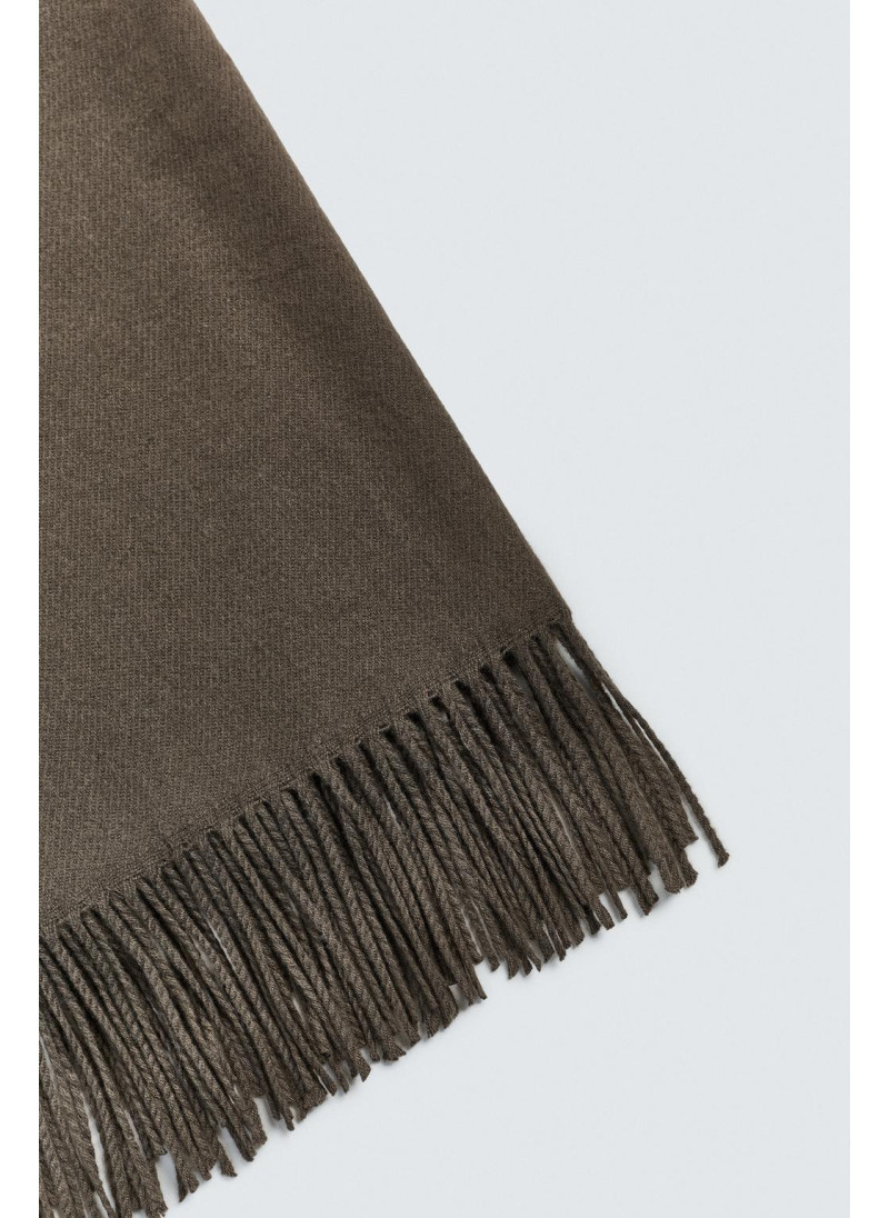 Шарф с бахромой Шарф с бахромой