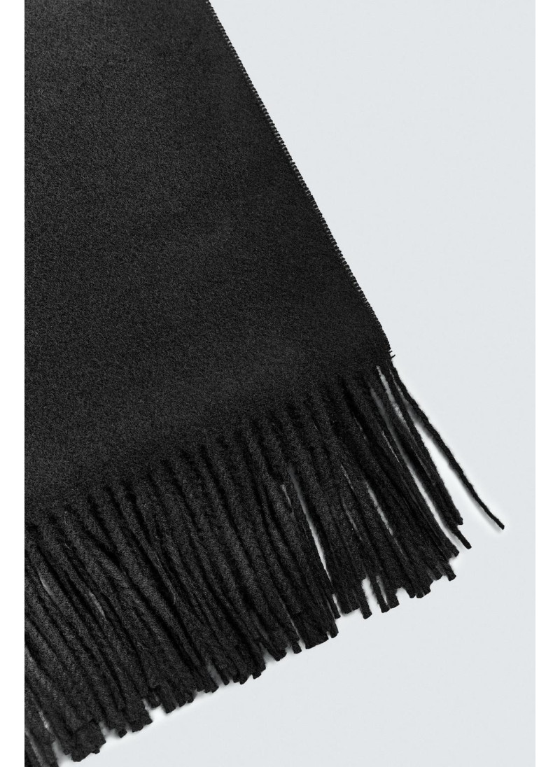 Шарф с бахромой Шарф с бахромой