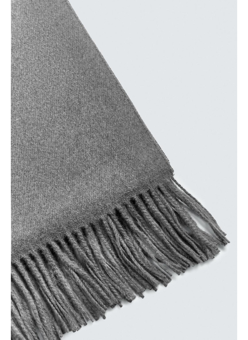 Шарф с бахромой Шарф с бахромой