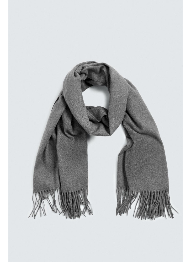 Шарф с бахромой Шарф с бахромой