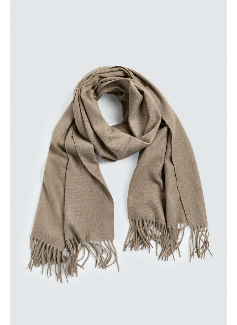 Шарф с бахромой Шарф с бахромой