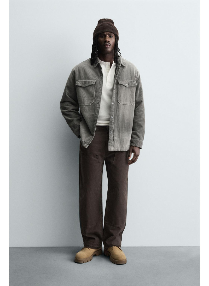 КУРТКА-РУБАШКА ИЗ ВЕЛЬВЕТА ...