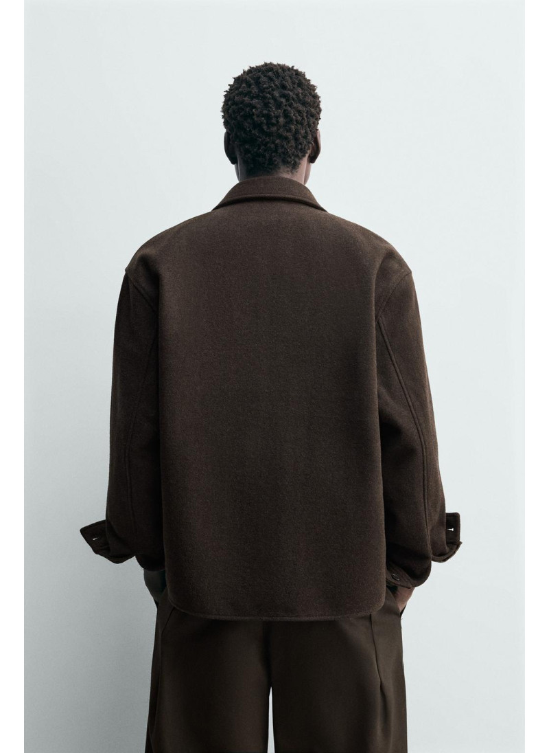 Рубашка-овершерт из шерсти Рубашка-овершерт из шерсти