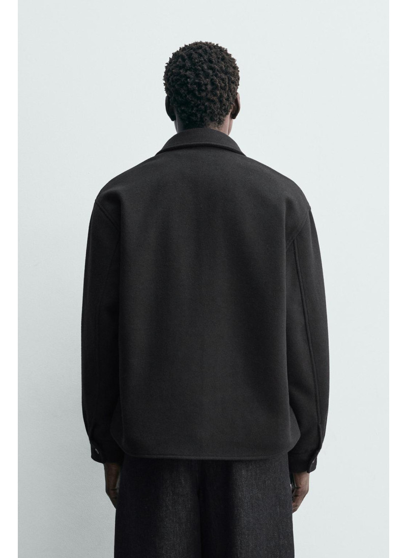 Рубашка-овершерт из шерсти Рубашка-овершерт из шерсти