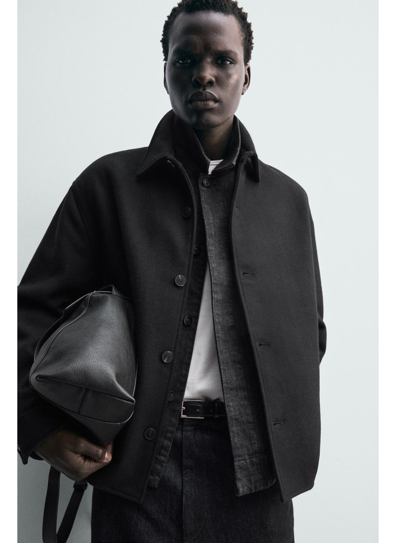 Рубашка-овершерт из шерсти Рубашка-овершерт из шерсти