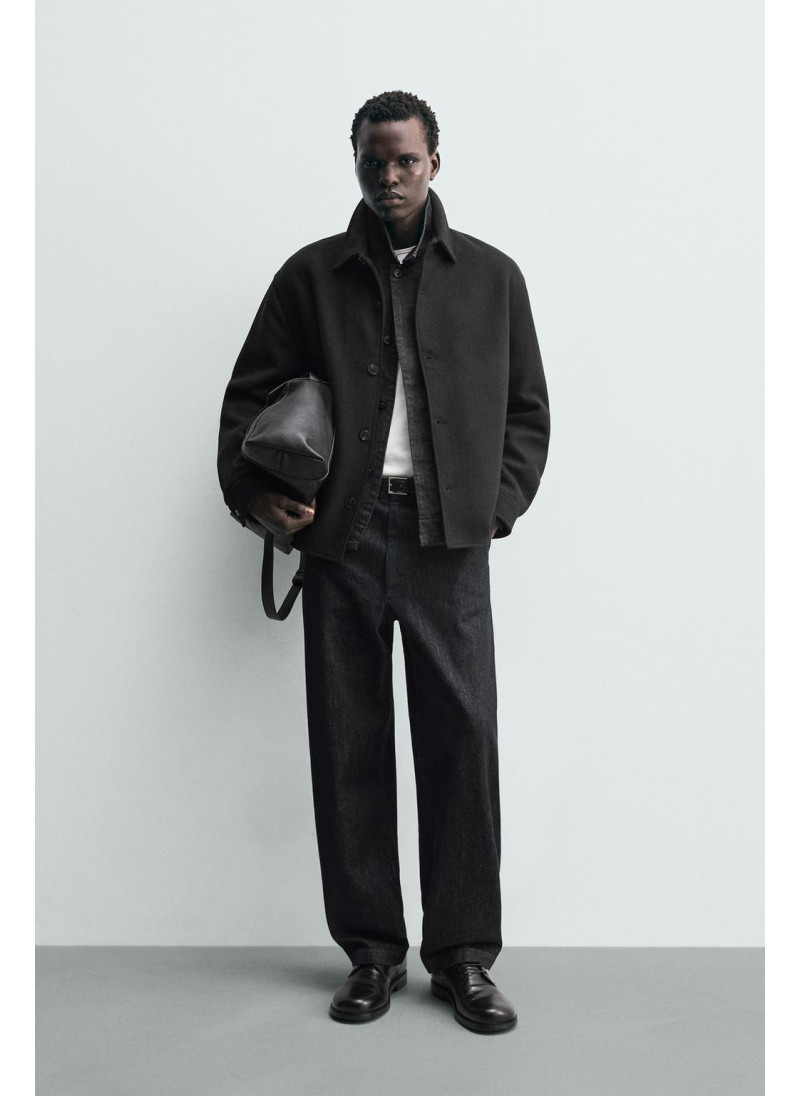 Рубашка-овершерт из шерсти Рубашка-овершерт из шерсти