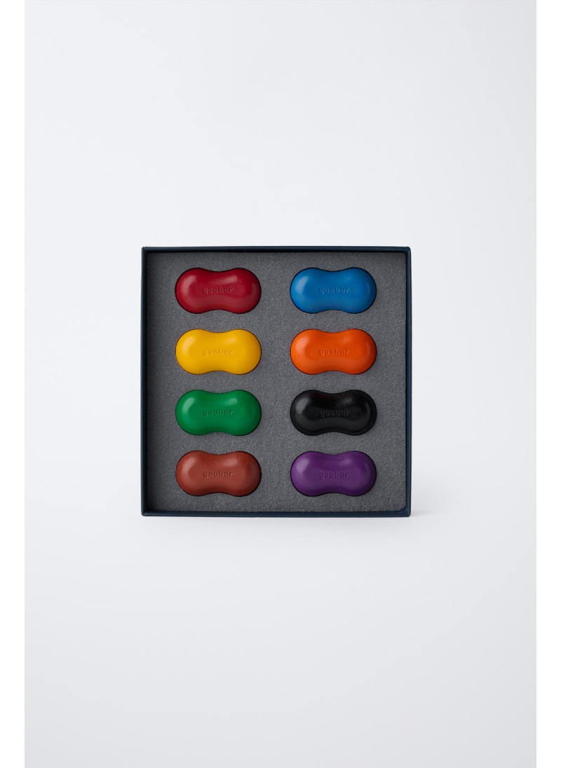 НАБОР ЦВЕТНЫХ МЕЛКОВ-КАРАНДАШЕЙ GOOBER ® (8 ШТУК) И КНИГА ДЛЯ РИСОВАНИЯ НАБОР ЦВЕТНЫХ МЕЛКОВ-КАРАНДАШЕЙ GOOBER ® (8 ШТУК) И КНИГА ДЛЯ РИСОВАНИЯ