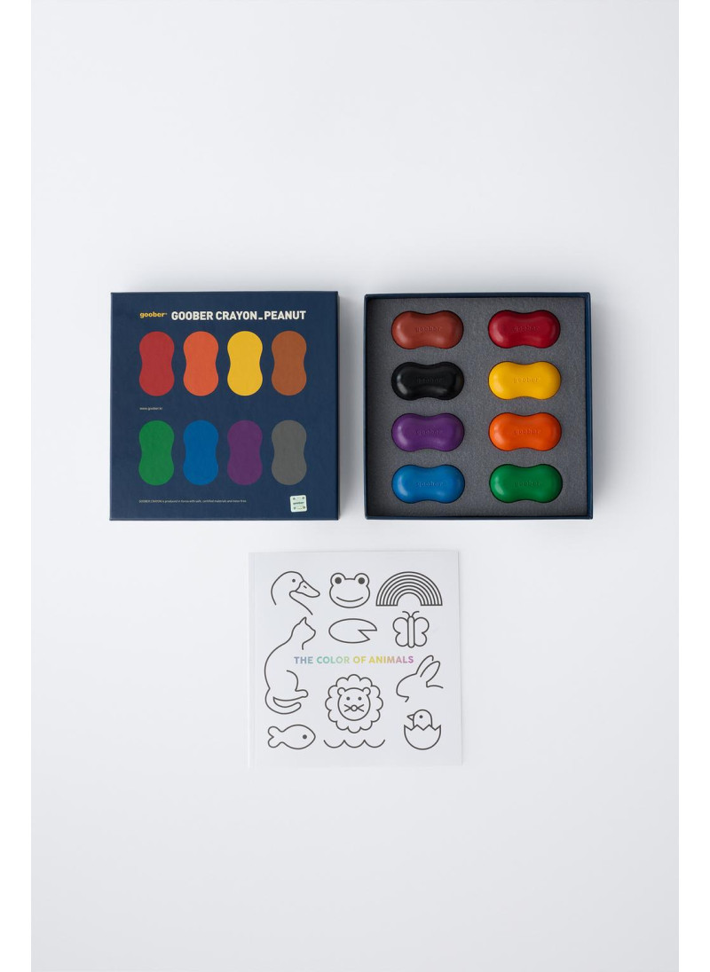 НАБОР ЦВЕТНЫХ МЕЛКОВ-КАРАНДАШЕЙ GOOBER ® (8 ШТУК) И КНИГА ДЛЯ РИСОВАНИЯ НАБОР ЦВЕТНЫХ МЕЛКОВ-КАРАНДАШЕЙ GOOBER ® (8 ШТУК) И КНИГА ДЛЯ РИСОВАНИЯ