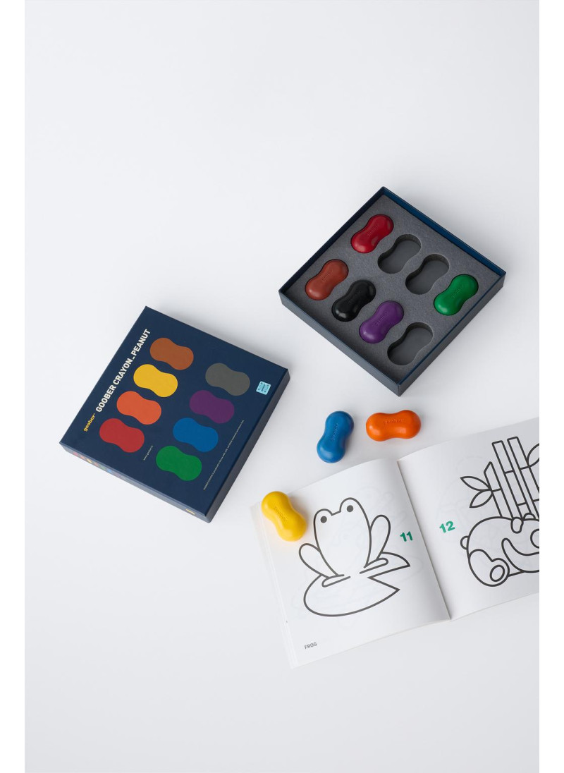 НАБОР ЦВЕТНЫХ МЕЛКОВ-КАРАНДАШЕЙ GOOBER ® (8 ШТУК) И КНИГА ДЛЯ РИСОВАНИЯ НАБОР ЦВЕТНЫХ МЕЛКОВ-КАРАНДАШЕЙ GOOBER ® (8 ШТУК) И КНИГА ДЛЯ РИСОВАНИЯ