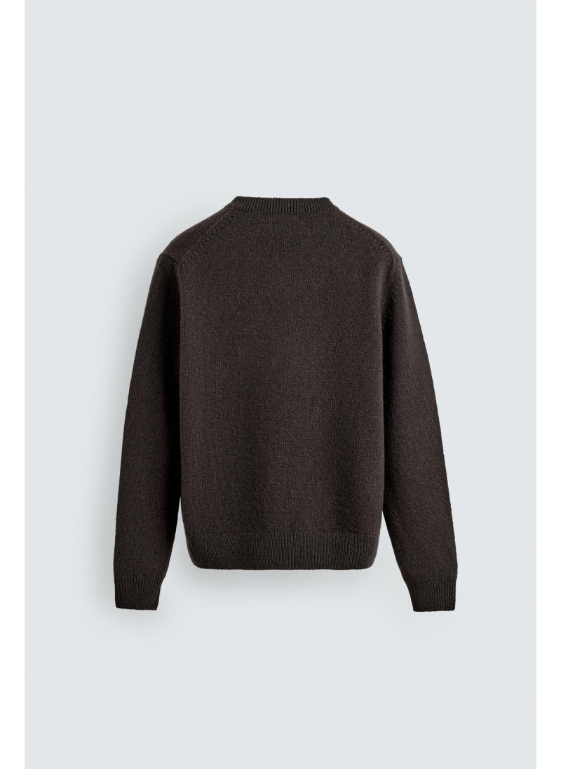 СВИТЕР ИЗ 100% ШЕРСТИ С V-ОБРАЗНЫМ ВЫРЕЗОМ — LIMITED EDITION СВИТЕР ИЗ 100% ШЕРСТИ С V-ОБРАЗНЫМ ВЫРЕЗОМ — LIMITED EDITION