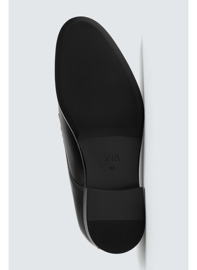 Кожаные туфли с начёсом Кожаные туфли с начёсом