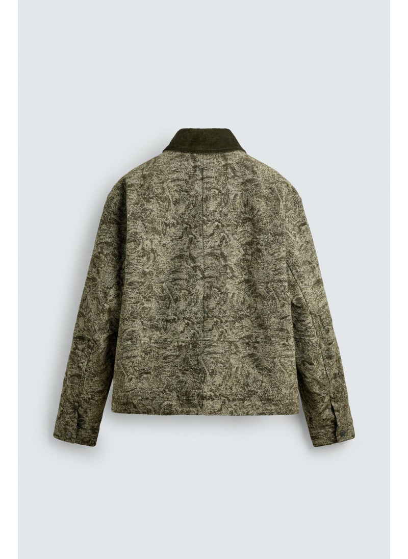 Куртка с абстрактным жаккардовым узором Куртка с абстрактным жаккардовым узором