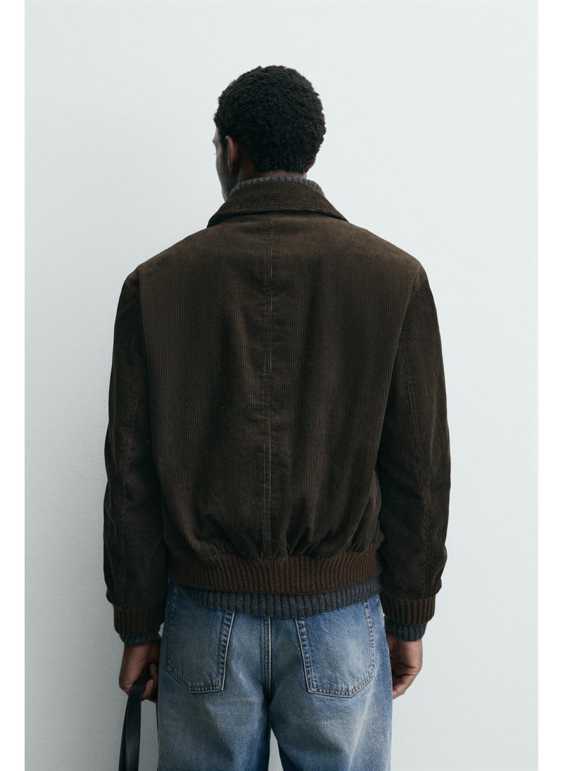 Куртка из вельвета с квадратным стежком Куртка из вельвета с квадратным стежком