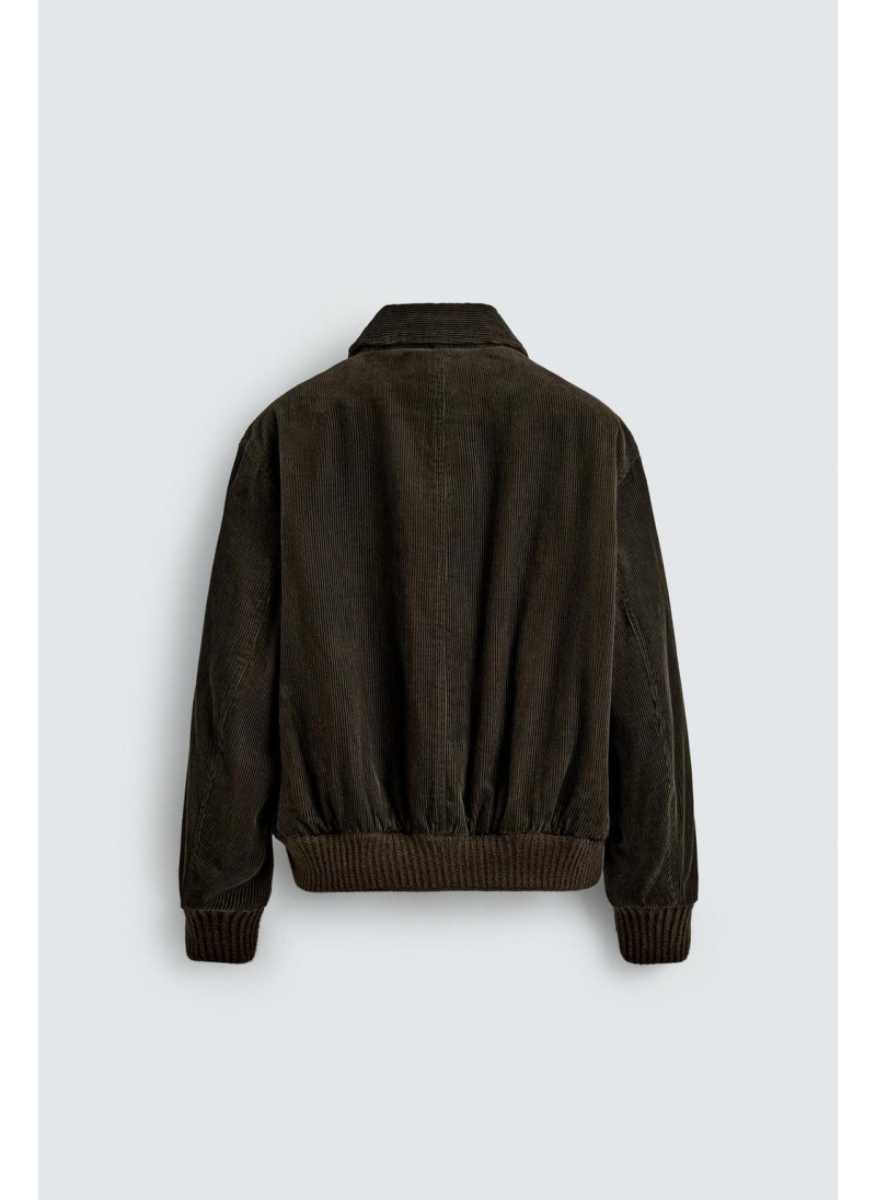 Куртка из вельвета с квадратным стежком Куртка из вельвета с квадратным стежком