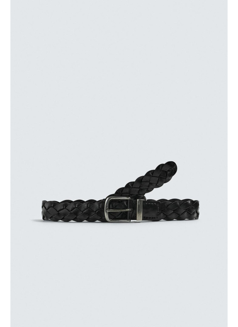 Плетеный кожаный пояс Плетеный кожаный пояс