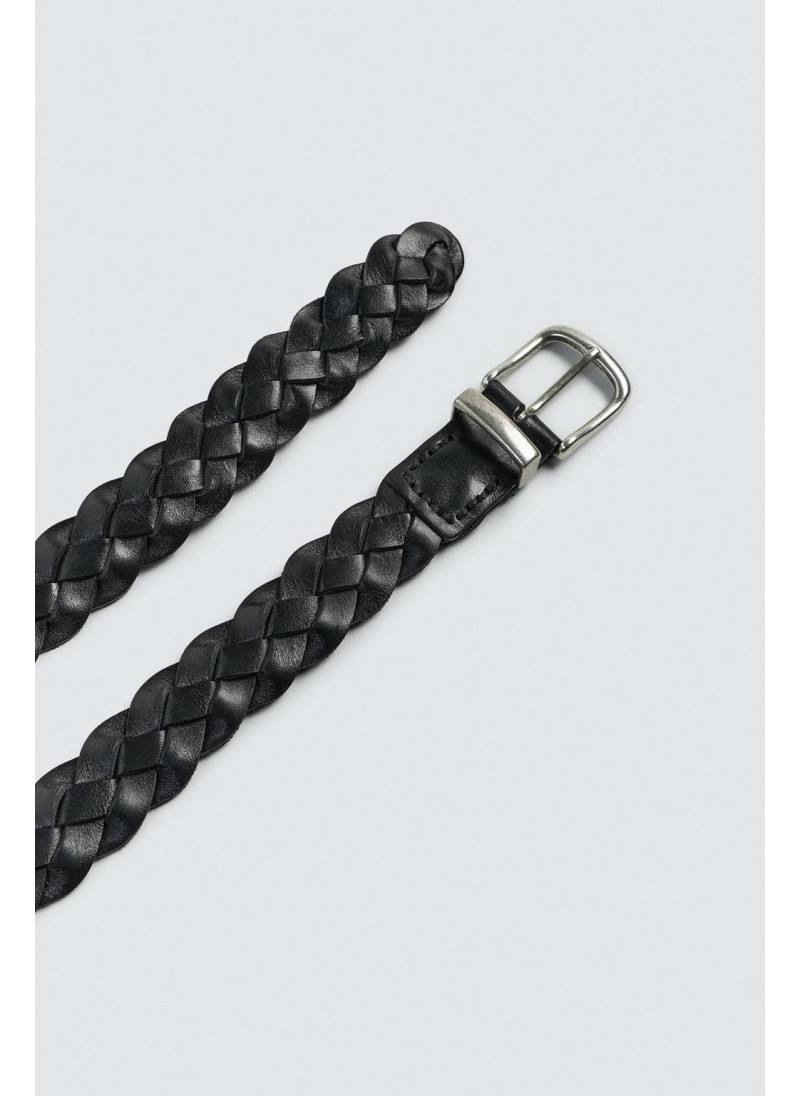 Плетеный кожаный пояс Плетеный кожаный пояс
