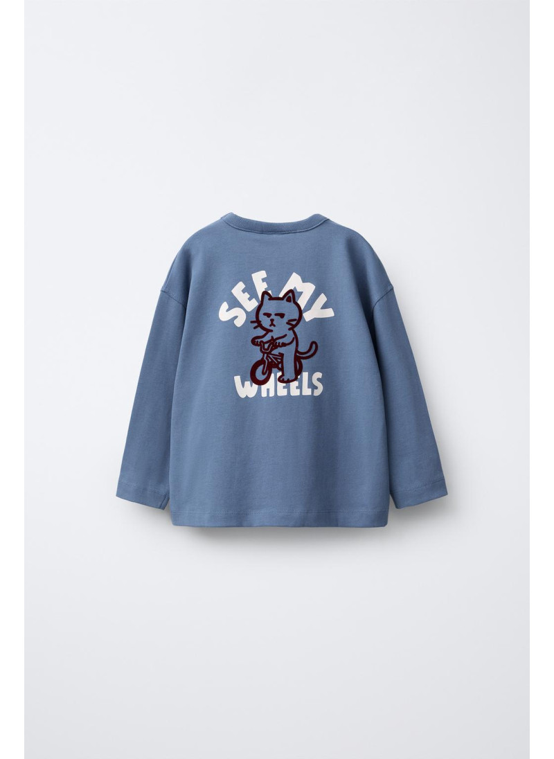 ТОЛСТОВКА С РЕЛЬЕФНЫМ ПРИНТОМ ЖИВОТНЫХ ТОЛСТОВКА С РЕЛЬЕФНЫМ ПРИНТОМ ЖИВОТНЫХ