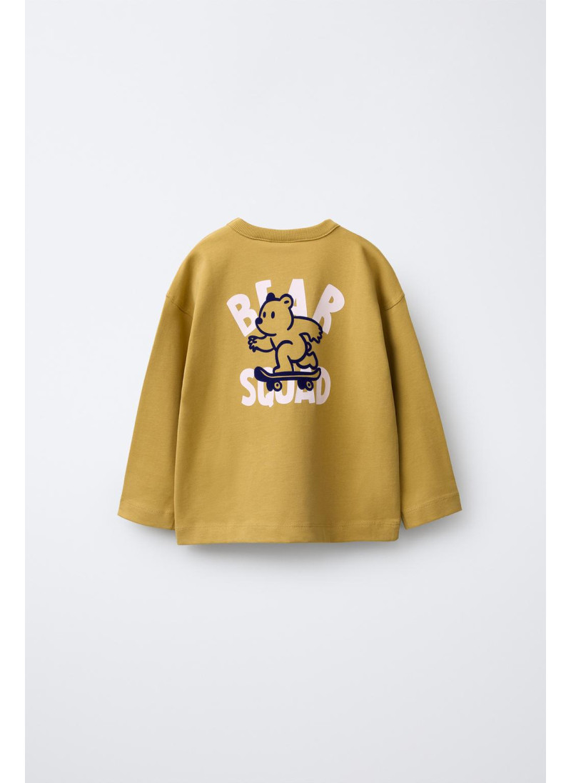 ТОЛСТОВКА С РЕЛЬЕФНЫМ ПРИНТОМ ЖИВОТНЫХ ТОЛСТОВКА С РЕЛЬЕФНЫМ ПРИНТОМ ЖИВОТНЫХ