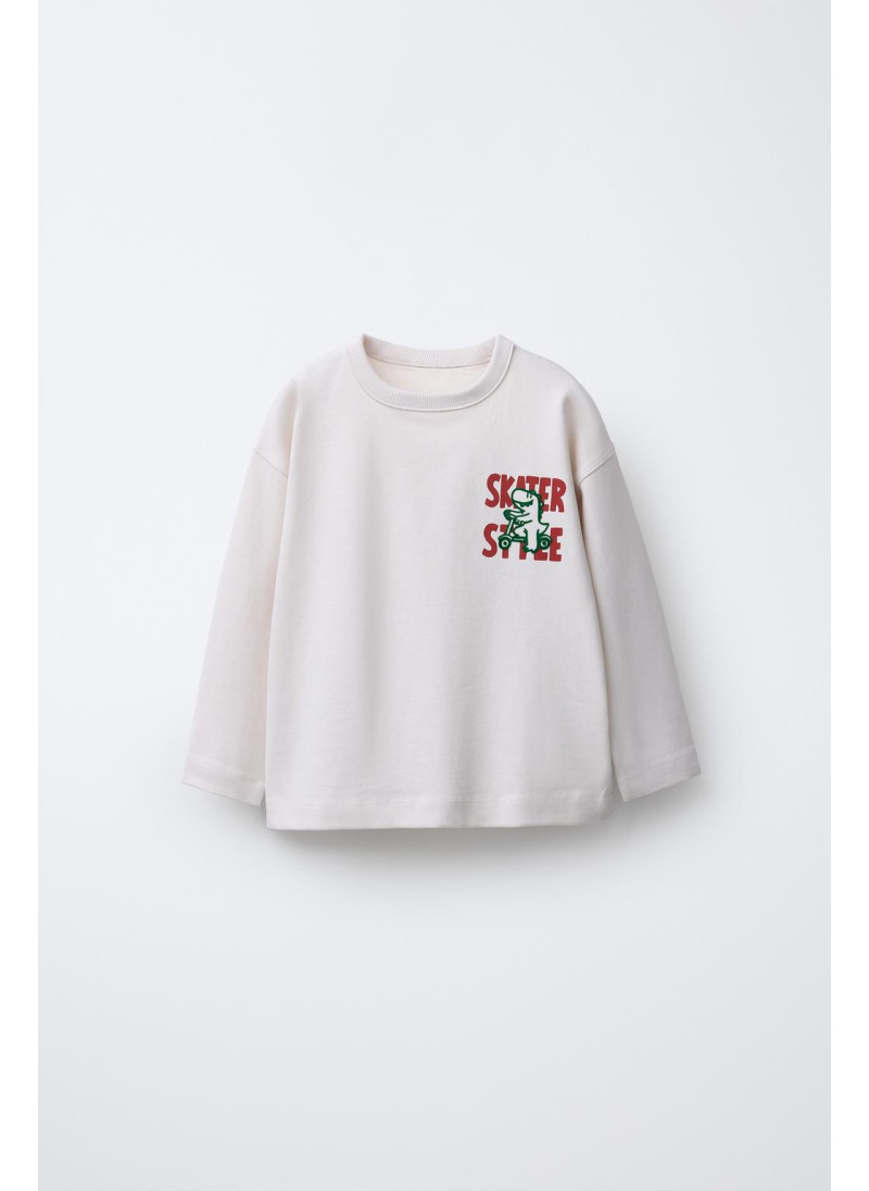 ТОЛСТОВКА С РЕЛЬЕФНЫМ ПРИНТОМ ЖИВОТНЫХ ТОЛСТОВКА С РЕЛЬЕФНЫМ ПРИНТОМ ЖИВОТНЫХ