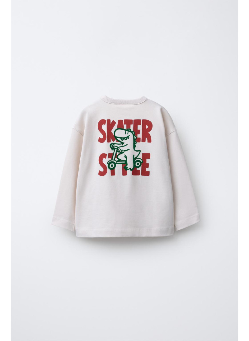 ТОЛСТОВКА С РЕЛЬЕФНЫМ ПРИНТОМ ЖИВОТНЫХ ТОЛСТОВКА С РЕЛЬЕФНЫМ ПРИНТОМ ЖИВОТНЫХ