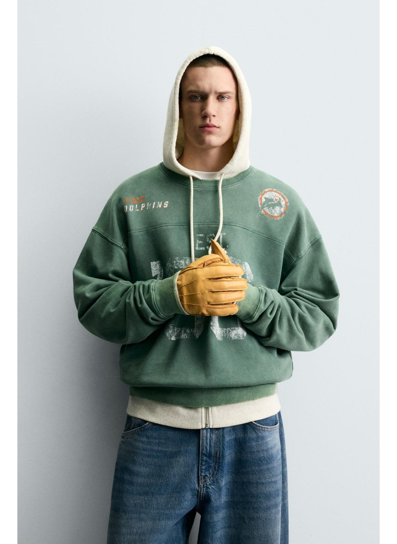 Свитшот nfl miami dolphins от zara Свитшот nfl miami dolphins от zara