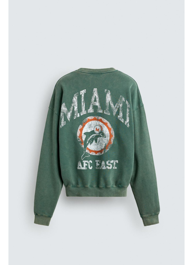 Свитшот nfl miami dolphins от zara Свитшот nfl miami dolphins от zara