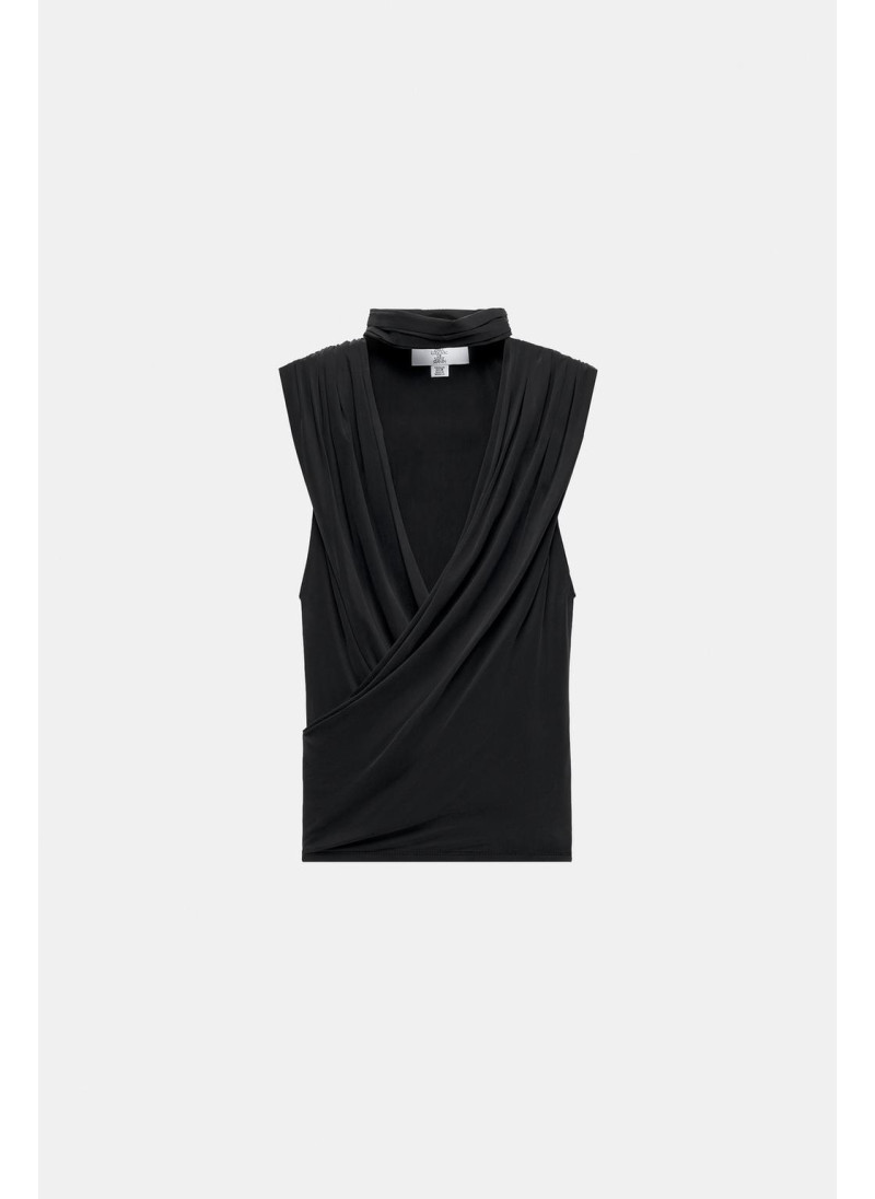 Топ с драпировкой ludovic de saint sernin x zara Топ с драпировкой ludovic de saint sernin x zara