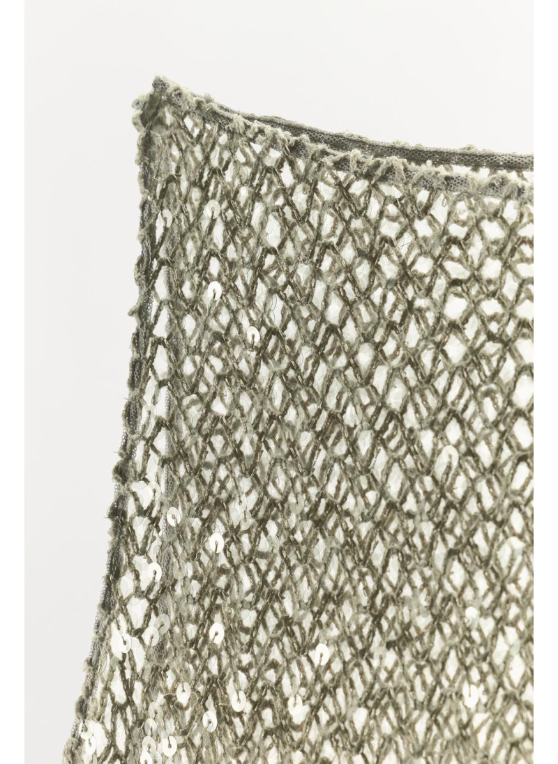 Топ с асимметричной вышивкой Топ с асимметричной вышивкой