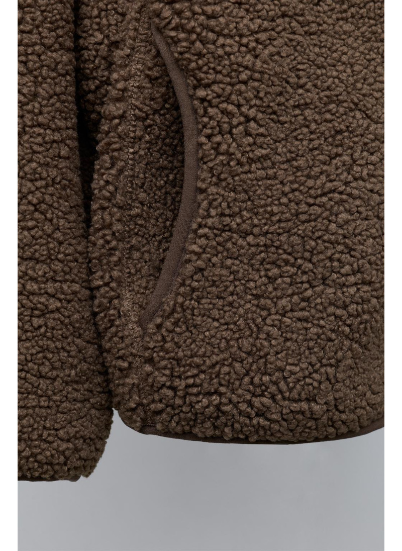 Куртка из искусственного меха с капюшоном zara Куртка из искусственного меха с капюшоном zara