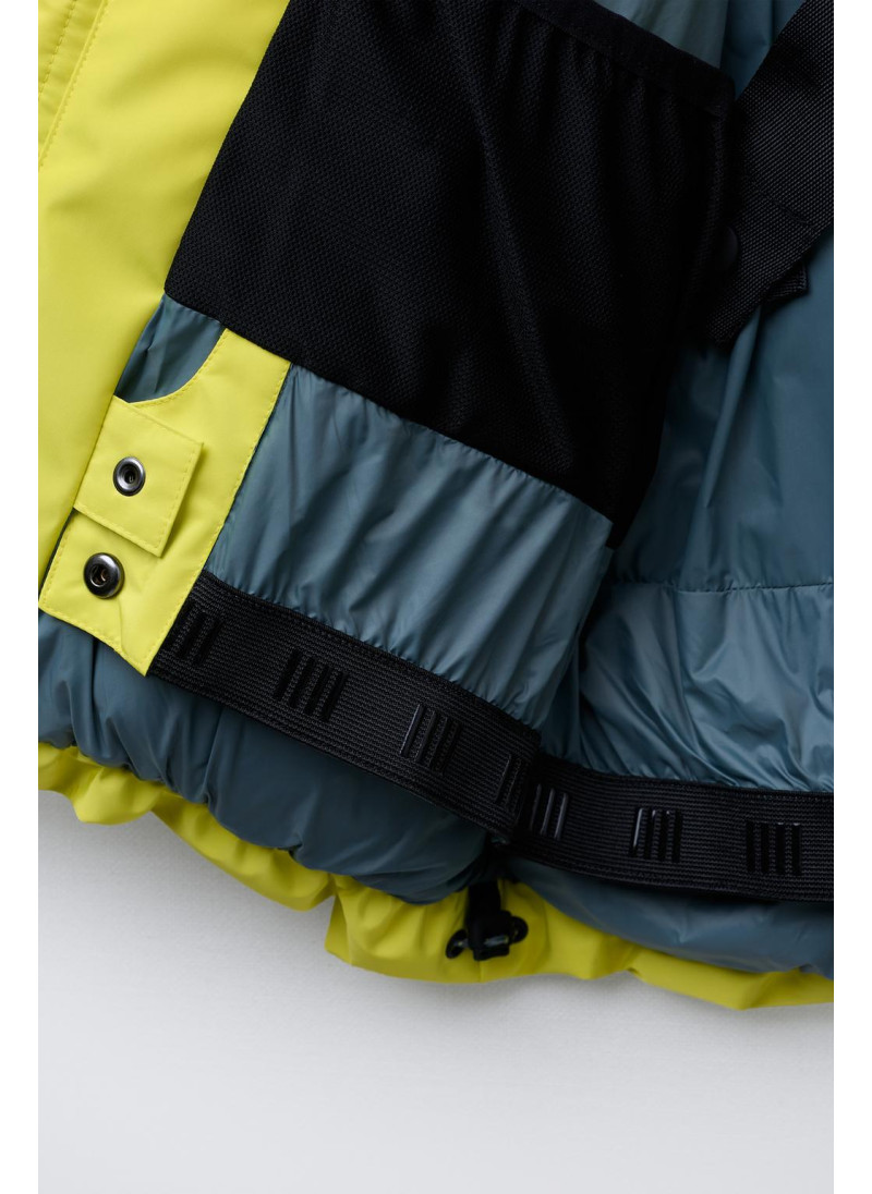 Пуховик с съемным капюшоном, ветрозащитная и водонепроницаемая куртка коллекции для катания на лыжах recco® system Пуховик с съемным капюшоном, ветрозащитная и водонепроницаемая куртка коллекции для катания на лыжах recco® system