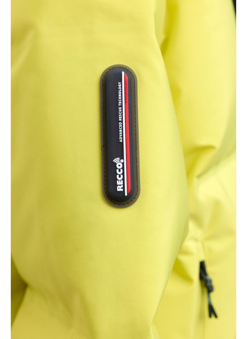 Пуховик с съемным капюшоном, ветрозащитная и водонепроницаемая куртка коллекции для катания на лыжах recco® system Пуховик с съемным капюшоном, ветрозащитная и водонепроницаемая куртка коллекции для катания на лыжах recco® system