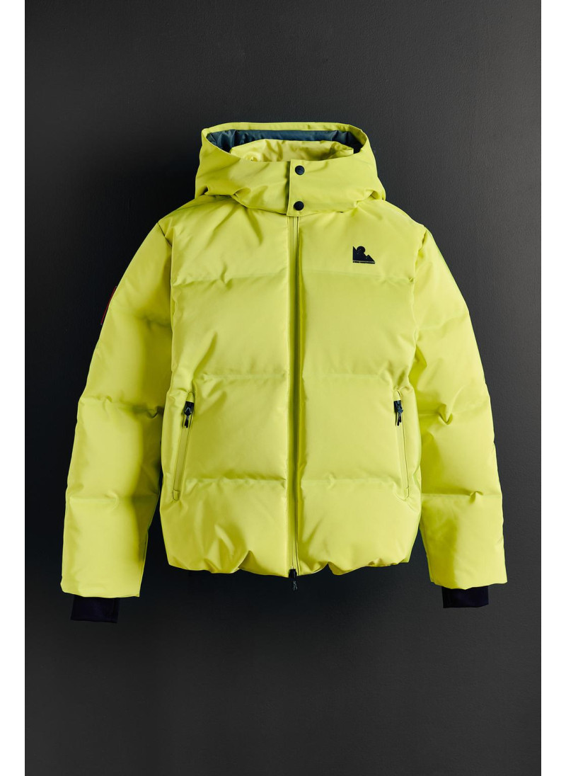 Пуховик с съемным капюшоном, ветрозащитная и водонепроницаемая куртка коллекции для катания на лыжах recco® system Пуховик с съемным капюшоном, ветрозащитная и водонепроницаемая куртка коллекции для катания на лыжах recco® system