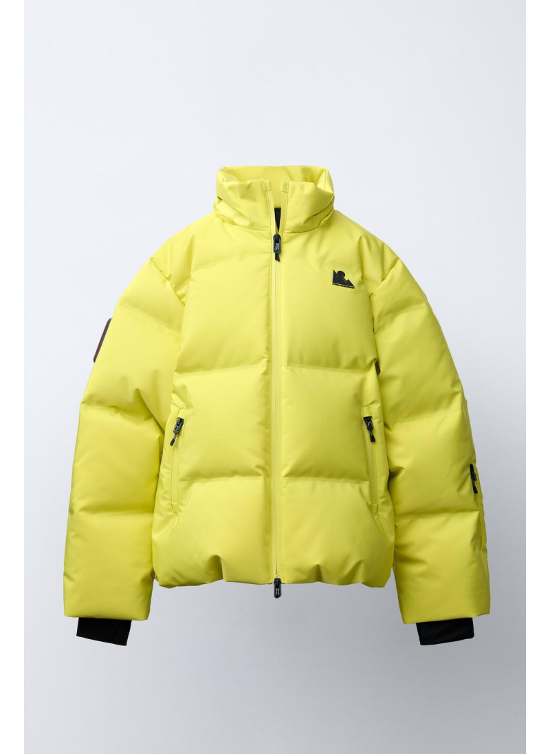 Пуховик с съемным капюшоном, ветрозащитная и водонепроницаемая куртка коллекции для катания на лыжах recco® system Пуховик с съемным капюшоном, ветрозащитная и водонепроницаемая куртка коллекции для катания на лыжах recco® system