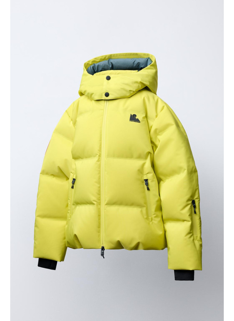 Пуховик с съемным капюшоном, ветрозащитная и водонепроницаемая куртка коллекции для катания на лыжах recco® system Пуховик с съемным капюшоном, ветрозащитная и водонепроницаемая куртка коллекции для катания на лыжах recco® system