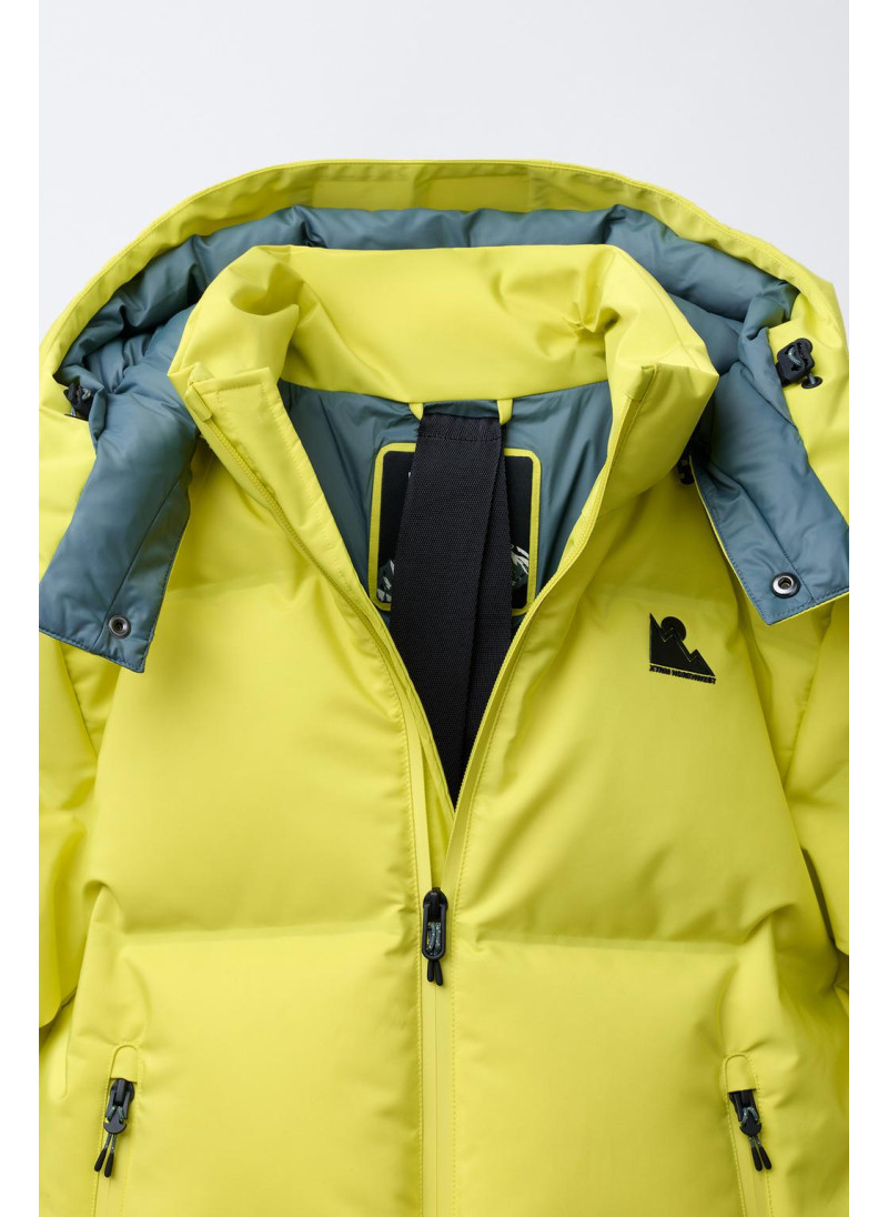 Пуховик с съемным капюшоном, ветрозащитная и водонепроницаемая куртка коллекции для катания на лыжах recco® system Пуховик с съемным капюшоном, ветрозащитная и водонепроницаемая куртка коллекции для катания на лыжах recco® system