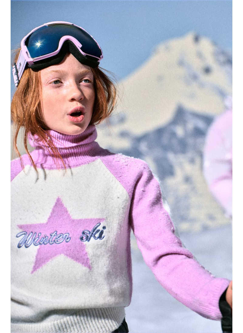 Джемпер с геометрическим у�...