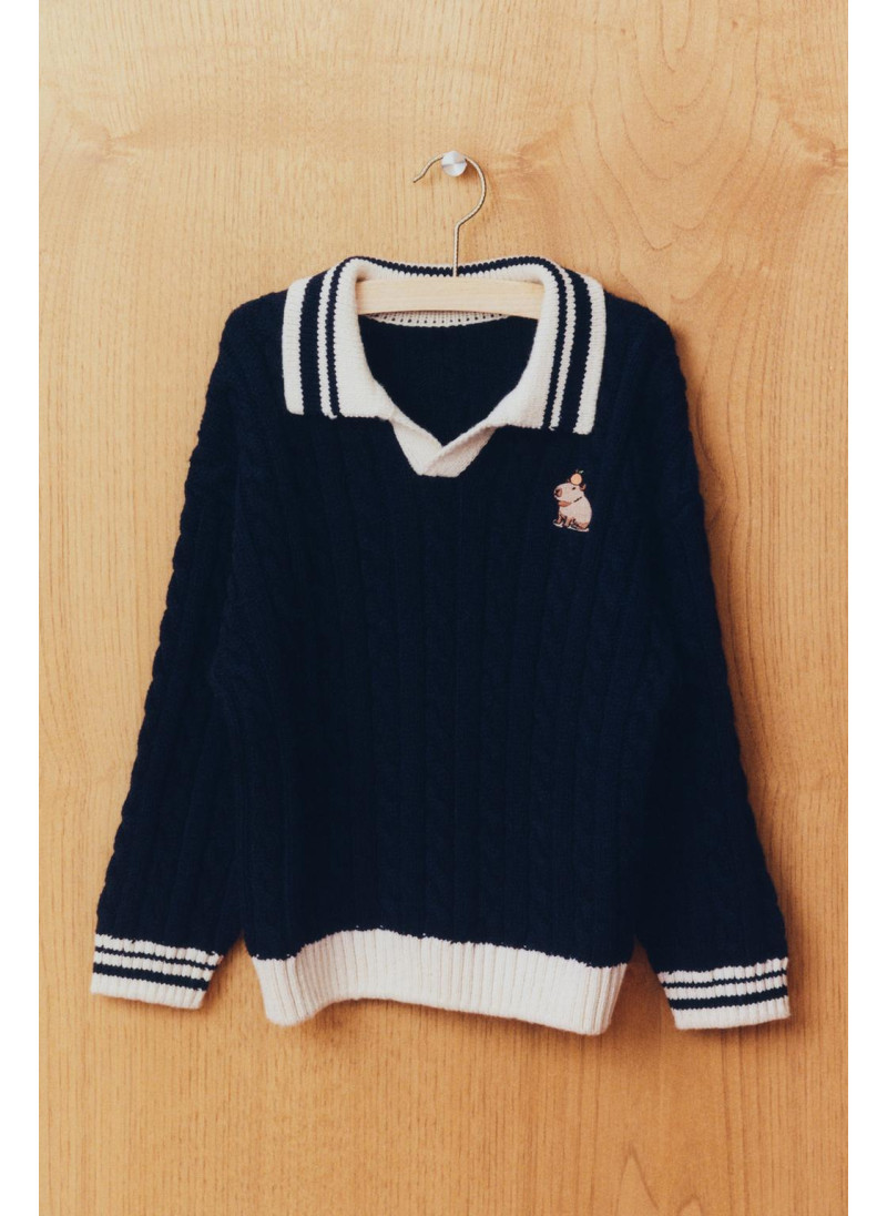 ТРИКОТАЖНОЕ ПОЛО С ВЫШИВКО�...