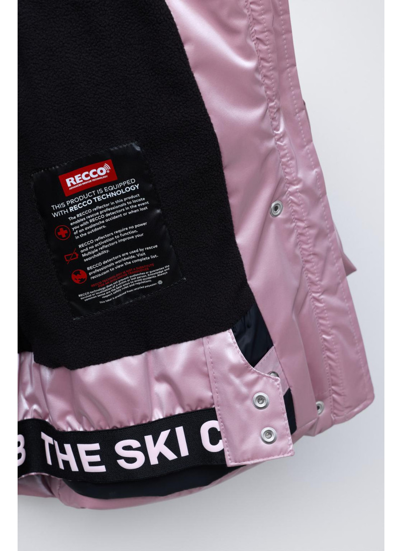 WATER-RESISTANT AND WINDPROOF METALLIC DOWN FEATHER PUFFER JACKET RECCO® SYSTEM SKI COLLECTION WATER-RESISTANT AND WINDPROOF METALLIC DOWN FEATHER PUFFER JACKET RECCO® SYSTEM SKI COLLECTION